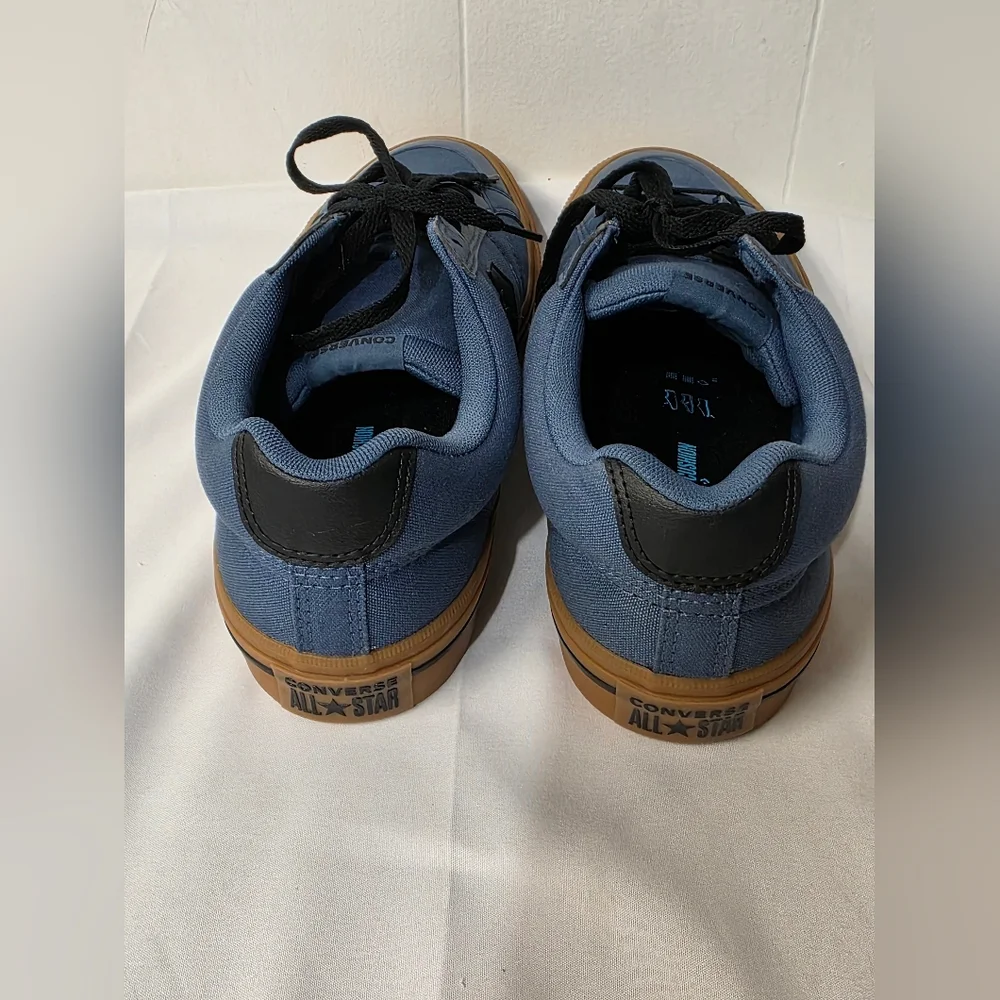 Converse Sport Casual OX In Slacker Blue/Gum Honey Mend Size 10.5 Womens 11.5 - Picture 4 of 10